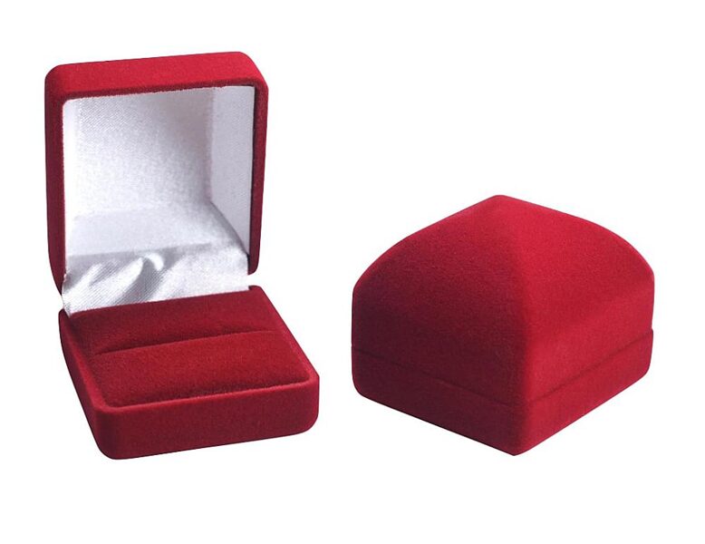 Классическая подарочная коробочка – бордовая