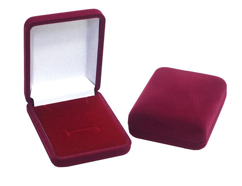 Классическая подарочная коробочка – бордовая