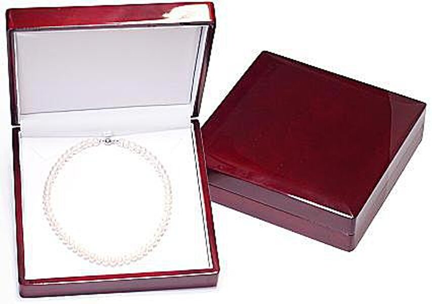 Ekskluzīva dāvanu kārbiņa kaklarotai vai aprocei, brūna 