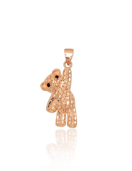 Gold Pendant Bear Cub