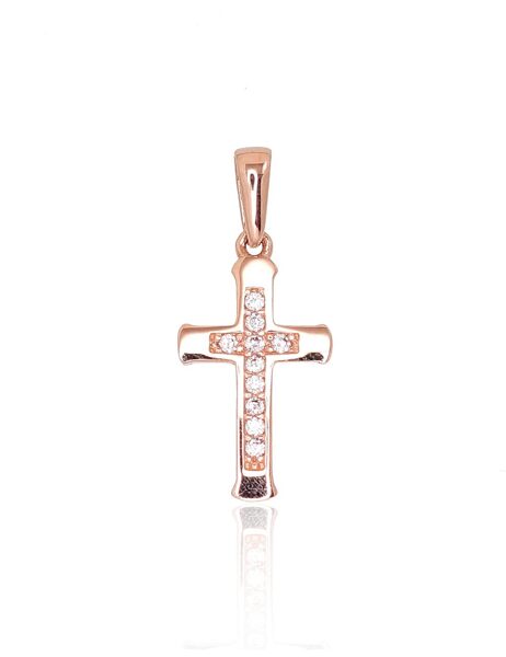 Auksinis kryželis su cirkoniu 1300705