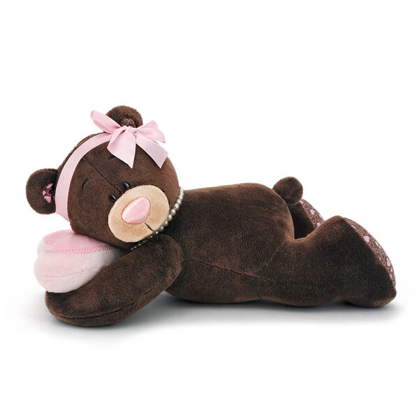 Soft Toy Bear Milk 30 cm – Lying Plush Teddy for a Sweet Gift